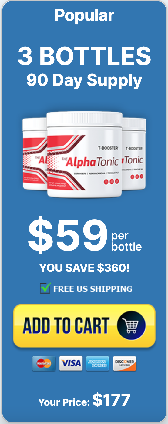 Alpha Tonic - 3 Bottles